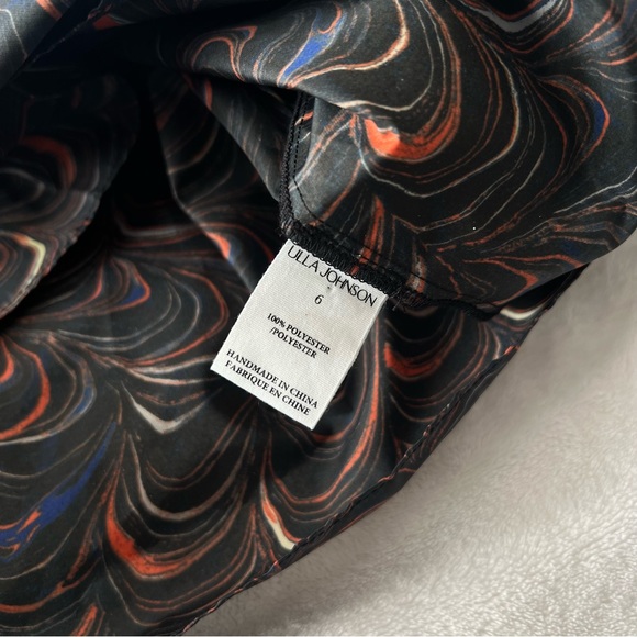 ULLA JOHNSON Lavinia Blouse in Obsidian - Picture 6 of 10